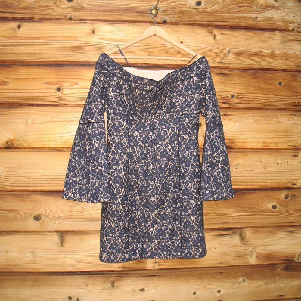 Keepsake the Label Blue Lace Dress - Picture 2 of 5